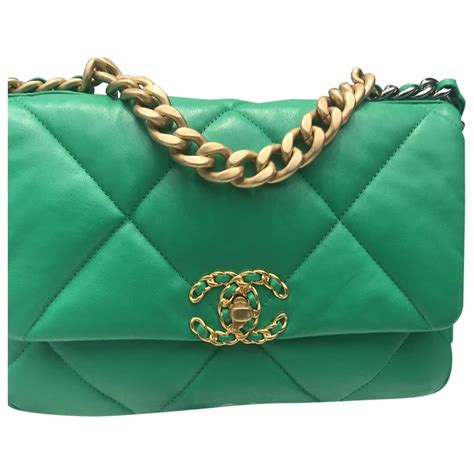 green bag chanel